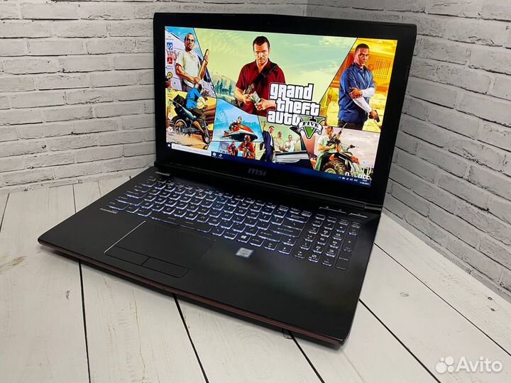 Игровой ноутбук MSI I7/FullHD/GeForce960M/8Gb/SSD