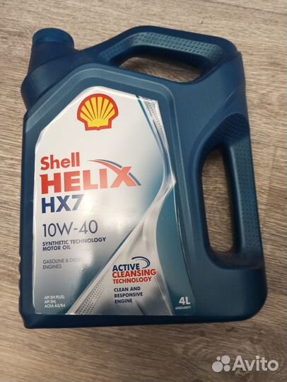 Масло Моторное She'll helix HL7 10W-40