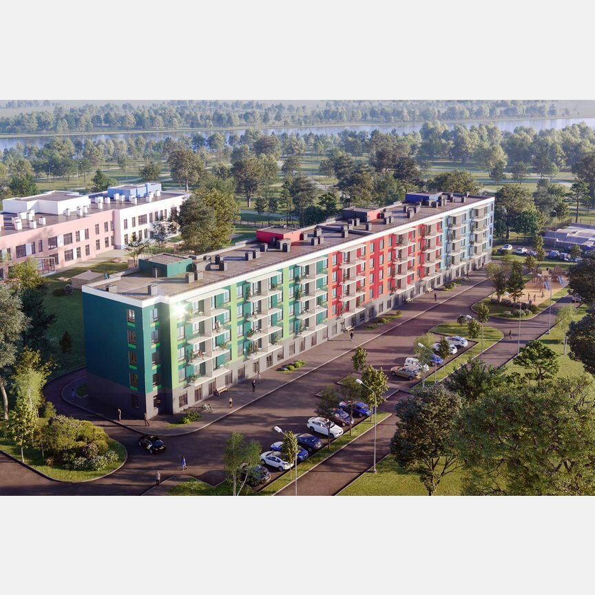 2-к. квартира, 54,7 м², 5/5 эт.