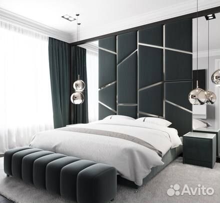 Мягкие стеновые панели для спальни