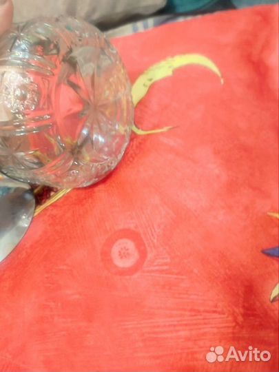 Сахарница СССР хрусталь.Винтаж