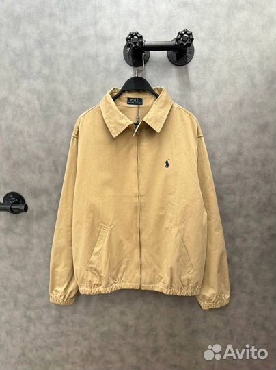 Легкая куртка Polo Ralph Lauren бежевая ветровка