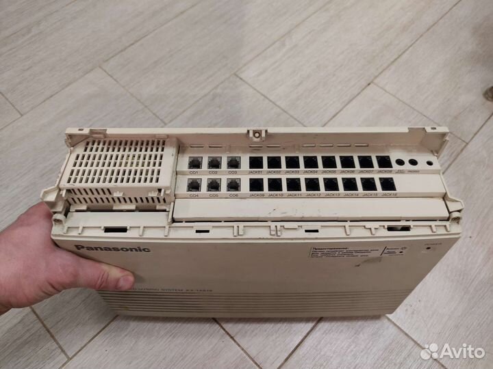 Мини атс panasonic kx-ta616