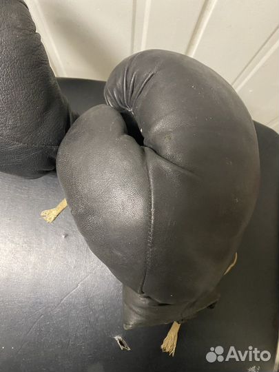 Боксерские перчатки СССР кожа