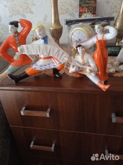 Фарфоровые статуэтки СССР дулево