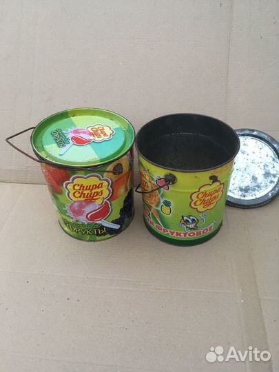 Ведро от чупа-чупса