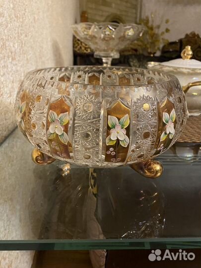 Ваза хрустальЧехия
