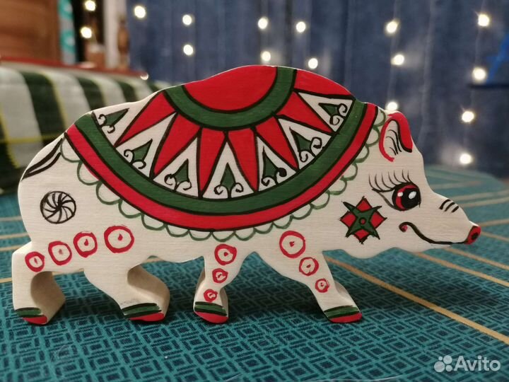 Кабанчик. Интерьерная игрушка