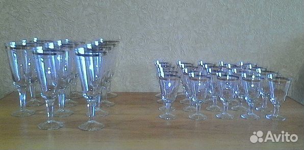 Фужеры, стаканы, стопки