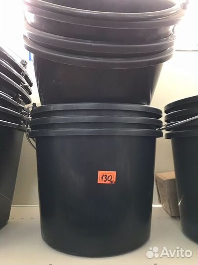 Ведра пластиковые