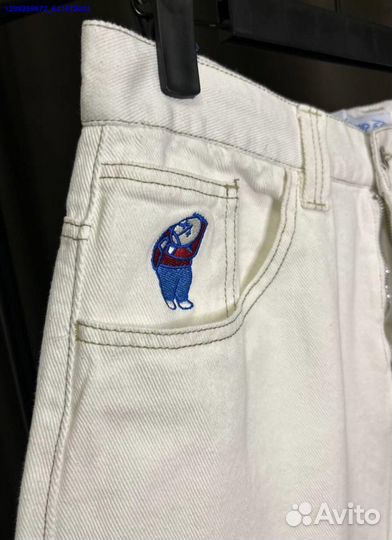 Джинсы Polar Big Boy белые (Арт.73213)