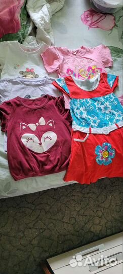 Одежда на девочку 104-110 пакетом