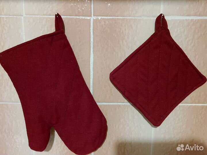 Прихватка с рукавицай для кухни