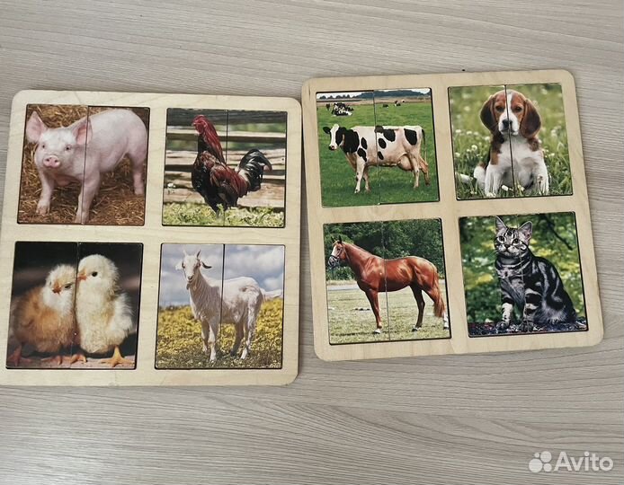 Деревянные развивающие игры