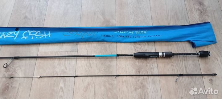 Спиннинг Crazy Fish Inspire I-662 UL-S