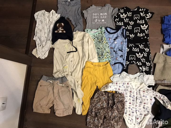 2 пакета вещей от 74 до 98