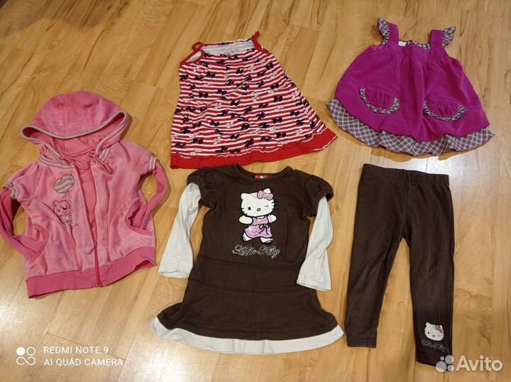 Джинсы, платья, юбки для девочки до 3-х лет