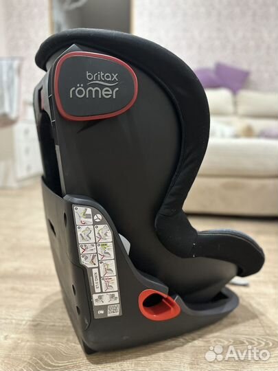 Автокресло britax romer isofix