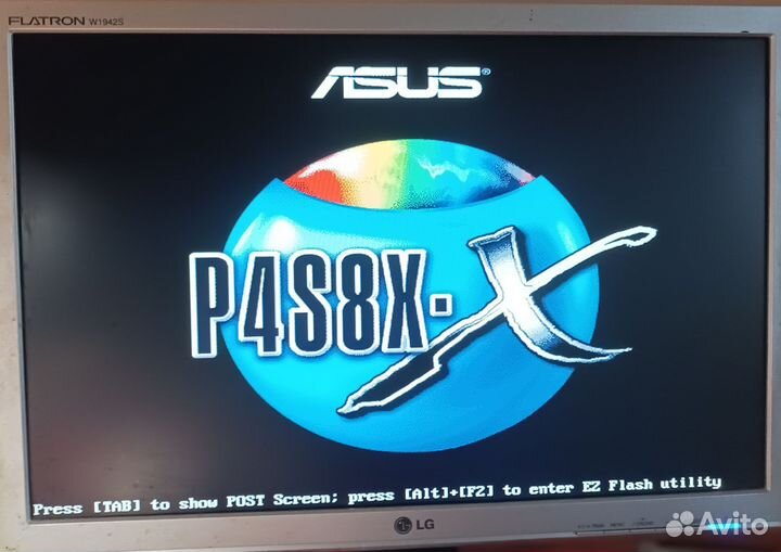 Материнская плата asus P4S8X-X + Проц