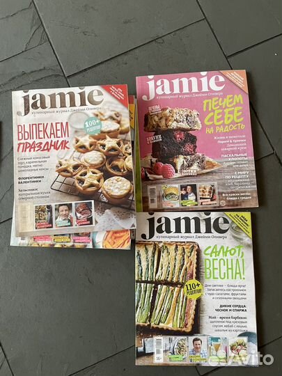 Jaime Oliver, кулинарные журналы