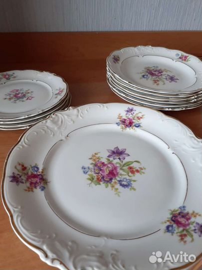 Столовый фарфор KPM винтаж