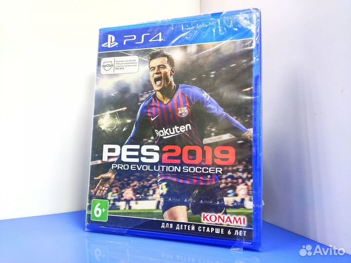 PES Pro Evolution Soccer 2019 (PS4) Новый Диск