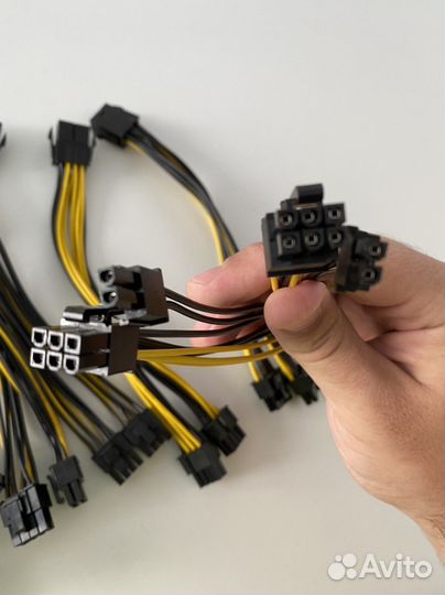 Разветвитель 8pin на 2х8pin (6+2)