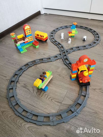 Железная дорога+конструктор