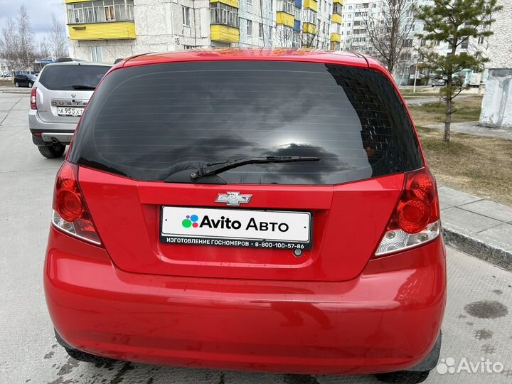 Chevrolet Aveo 1.4 МТ, 2007, битый, 185 000 км