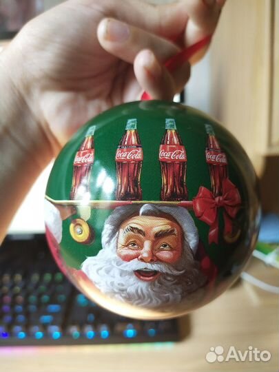 Новогодний шар Кока-Кола