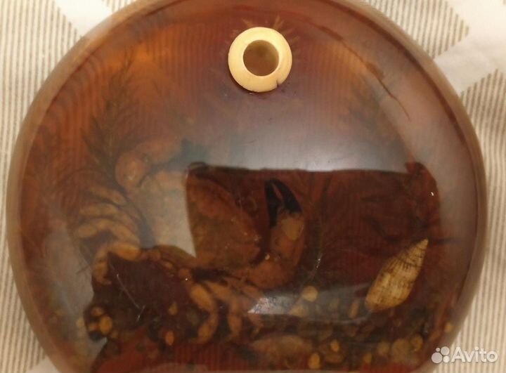 Сувенир из Сочи. Подставка с крабом. Винтаж