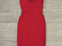 Платье мини guess marciano красное