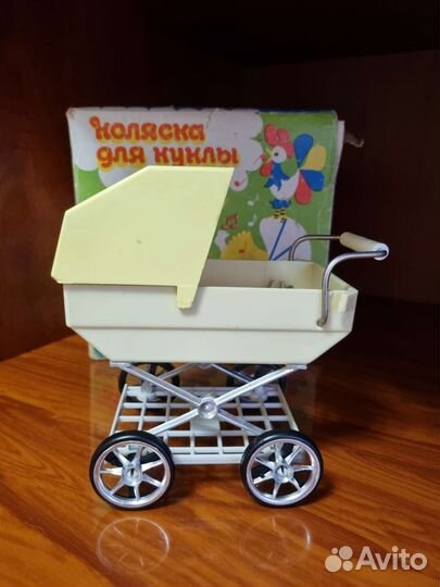 Коляска для пупсика СССР, коляска кукольная