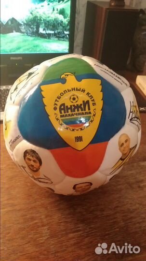 Автографы знаменитостей фк Анжи Махачкала