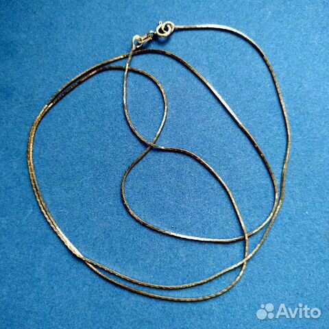 Винтажная дизайнерская 925 цепочка. Вес 2,9 грамм