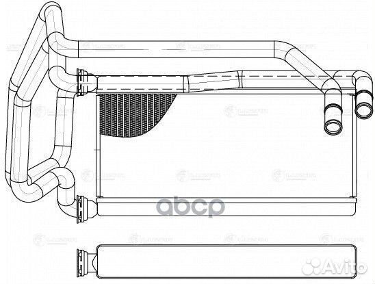 Радиатор отопителя салона lexus RX 300 (97)