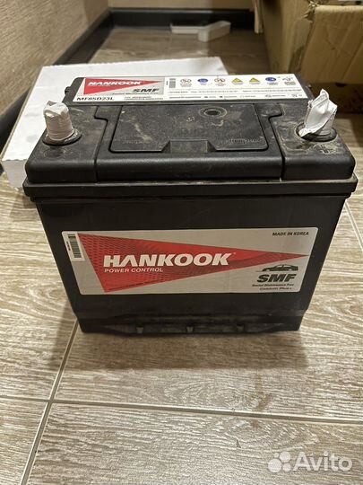 Аккумулятор автомобильный бу hankook