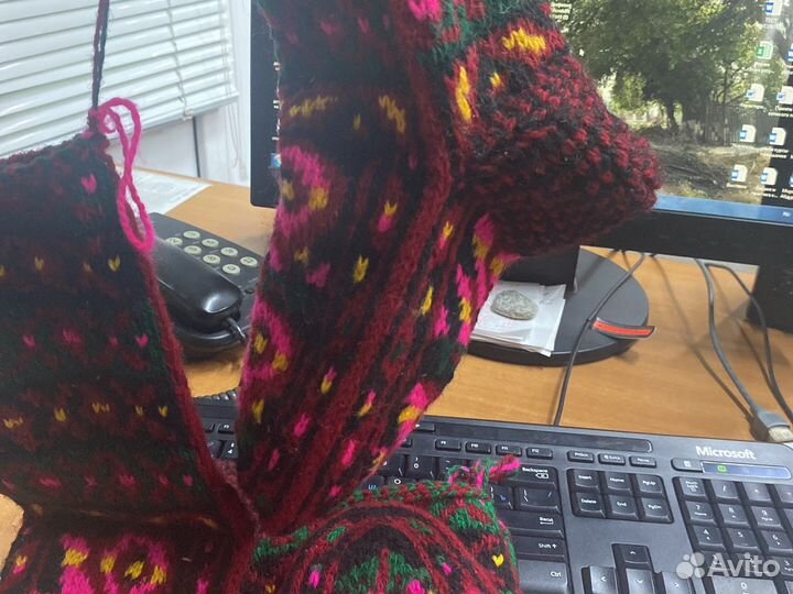 Носки вязаные ручной работы