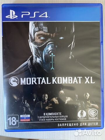Игра Mortal Kombat XL на PS4