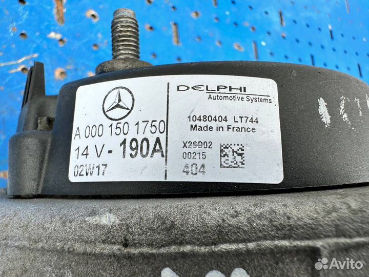 Генератор водяной Mercedes 2.2 cdi w210 w203 w163