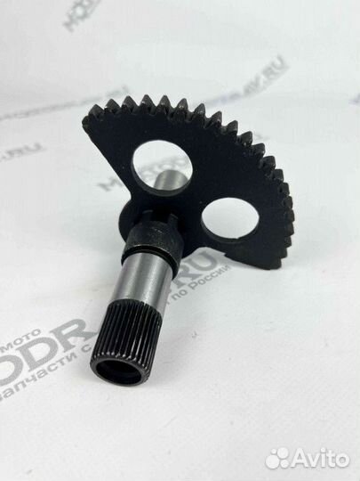 Вал иж кикстартера с сектором