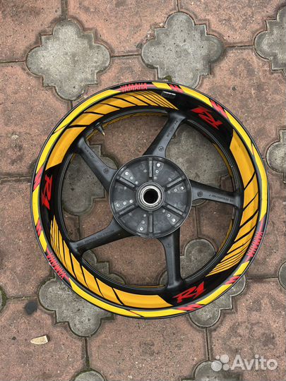 Yamaha r1 fz1 04-11 задний диск