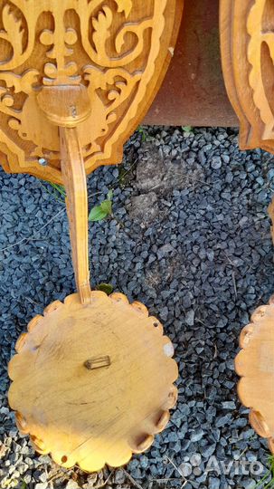 Полка настенная деревянная