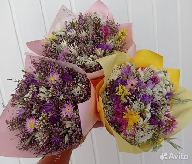 Букет из сухоцветов