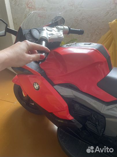 Детский мотоцикл на аккумуляторе BMW k 1300 s