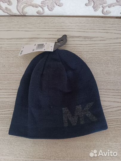 Michael Kors новая шапка мужская двух сторонняя