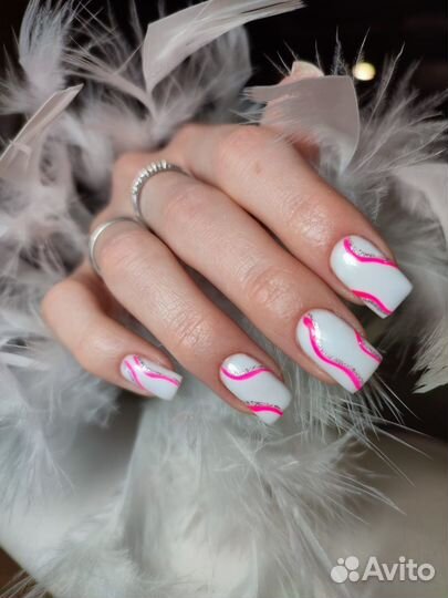 Маникюр с покрытием гель лак