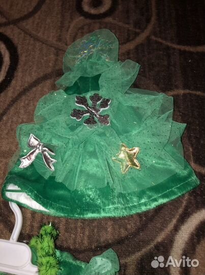 Карнавальный костюм Елочка 92-104