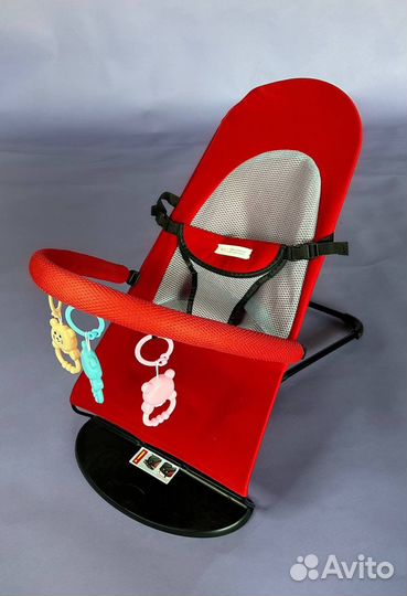 Шезлонг баунсер детский новый