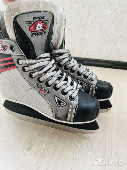 Коньки хоккейные ск profy 5000 детские 36 размер